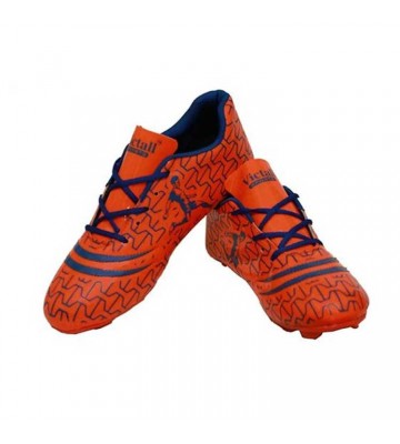Orange Football shoes for Mens